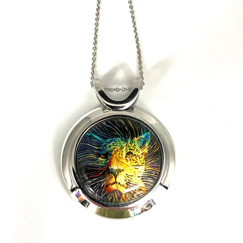 Jaguar Spirit Energy Pendant Necklace Energy Artist Julia